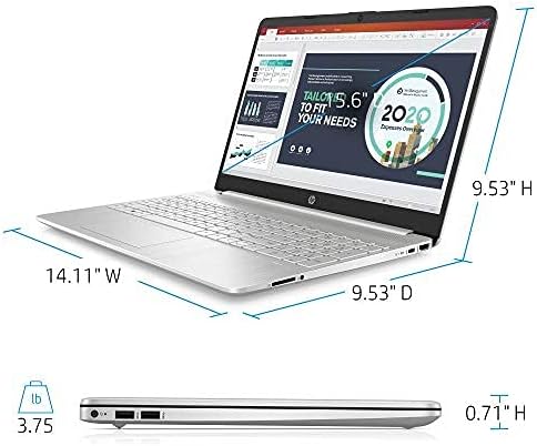 2021 ks 15.6 HD LED laptop PC, Intel Core i3-1005G1 procesor, 8GB RAM-a, 256GB SSD, Wi-Fi 5, HDMI,