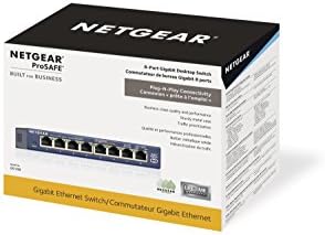 Netgear GS108NA ProSafe 8-port Gigabit Ethernet Desktop prekidač
