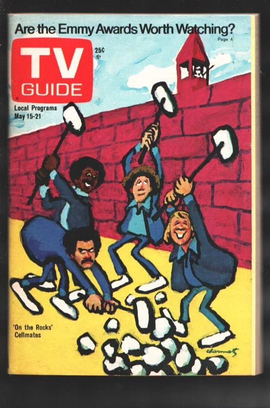 TV vodič 5 / 15 / 1976 - na stijenama sa poklopcem Jose Perez-sa umetkom-New York Metro izdanje-bez