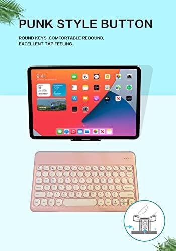 Ultra tanka Retro tastatura za iPad, iPad Mini, iPad Air iPad Pro,iPhone, Windows Android Tablet Smartphone