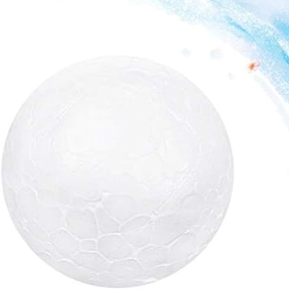 Nuobesty Rotory Craft 20cm Bijela pjena za sfere sfere bijele polistirene Modeliranje okrugle glatke kuglice
