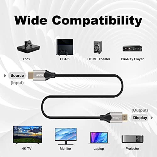 Fizttzon 4K HDMI kabel 100ft brzi HDMI 2.0 kabel sa podrškom za potiskivanje signala 4k / 60Hz, 3D, 1080p,