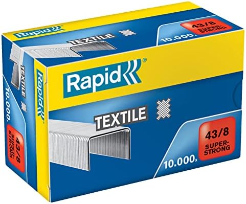 Rapid 43/6 k1 tekstilni spajalica