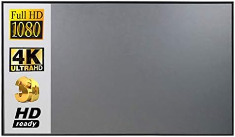 ZLXDP ekran projektora 16: 10,100 120 inča Reflektivni projekcijski ekran od tkanine za tkanine za YG300 DLP