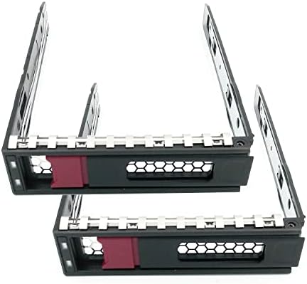 2-Pack BOWONG 3.5 inčni LFF SAS SATA Hot Swap Hard disk Caddy Tray Sled za HP ProLiant ML30 DL20 BL460c