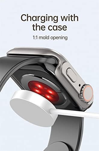 Vevexiao kompatibilan sa Apple Watch serijom 8 7 45mm Zaštitni zaslon Promjena na Ultra, PC