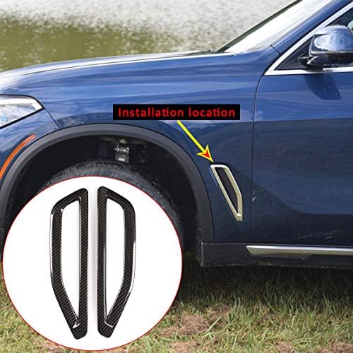 2kom ABS u stilu karbonskih vlakana za BMW X5 G05 2019 Vanjska Karoserija bočnog okvira listova bočni