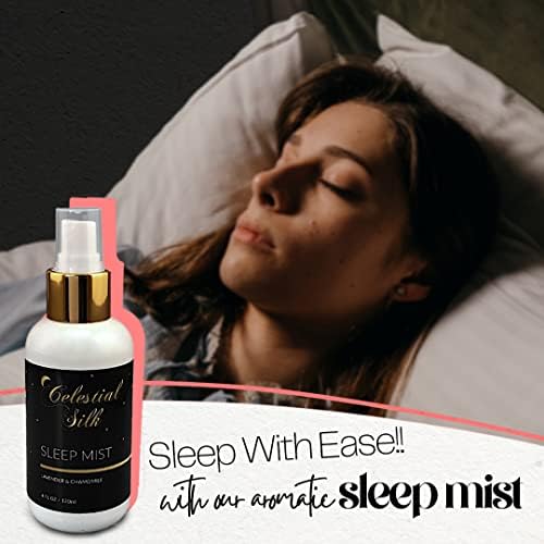 Nebeska svila za spavanje Jastuk Sprej za spavanje - Organska lavanda i esencijalna ulja Aromaterapija -