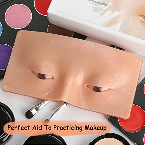 Dnyer savršena pomoć za vježbanje šminke, šminkanje lica, silikonska ploča za šminkanje očiju, silikonska ploča
