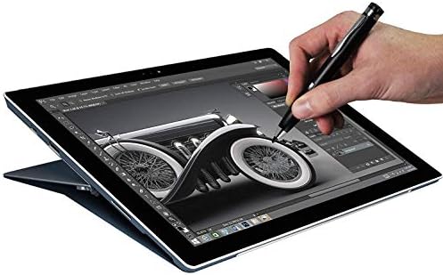 Bronel Black Mini fine tačke digitalnog aktivnog olovke za stylus kompatibilan s Acer Swift 3 SF315-52G