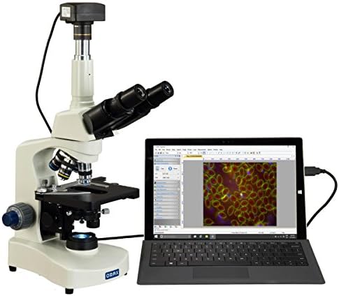 OMAX 40X-2000X USB3 14MP digitalni darkfield lab SiedenTopf trinokularni LED mikroskop za živu krv