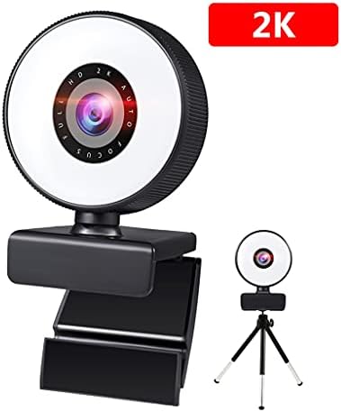 WDBBY Webcam mini web kamera za računarski laptop sa mikrofonom Automatski fokusirani prsten za svjetlo