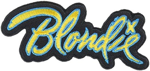 C & D vizionarska aplikacija Blondie - Logo Patch, crni