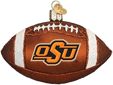 Old World Božić ukrasi: Oklahoma State University Cowboys i Cowgirls staklo vazduh ukrasi za jelku,