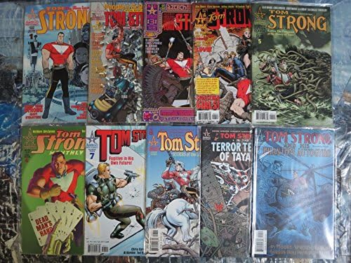 Tom Strong Minilibrary Lot 28 Comics Alan Moore ABC Strifične avanturističke priče