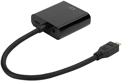 Fydun Micro HDMI do, adapter 1080p za manilo Vanjski tvrdi disk VGA Video Converter USB PI 4B sa funkcijom