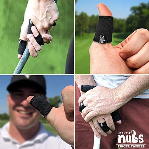 Jerrkfit Nubs, kadici za prste - palac i rukavi za prste kako bi se spriječilo plikovci za golf.