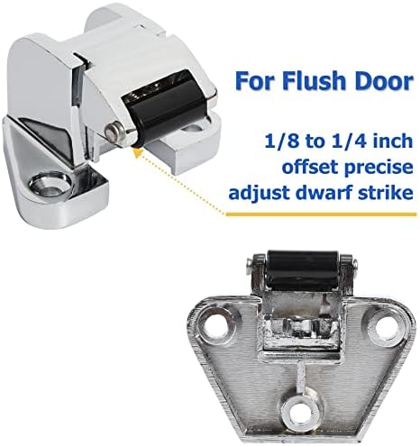 0058 Safeguard Radial Latch Kit za vrata hladnjaka sa 1/8 do 1/4 inča Offset podesivi udar , sigurnosna