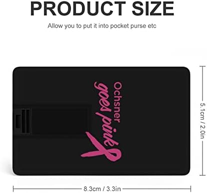 Ochsner ide ružičaste USB memorijske stilice poslovne bljeskalice s karticom bankovne kartice