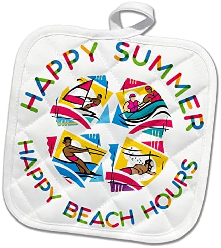 3Droza Happy Ljeto, sretna radna plaža Šareni ljetni vodeni sportski poklon - Pothilders