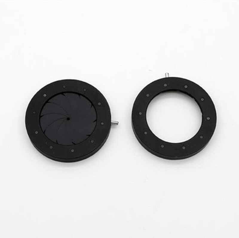 Gfonix Adapter za mikroskop 1-29mm modul otvora blende Podesiva dijafragma za digitalni fotoaparat mikroskop