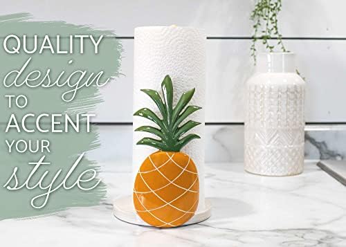 Elanze dizajnira Tropski ananas smolu od 12 inča i držač ručnika od drvenog papira