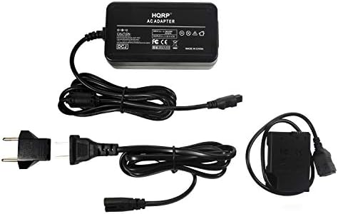 HQRP AC električni adapter kompatibilan sa Nikon D3100 D3200 D3300 D3400 D3500 D5100 D5200 D5300 D5500 Coolpix
