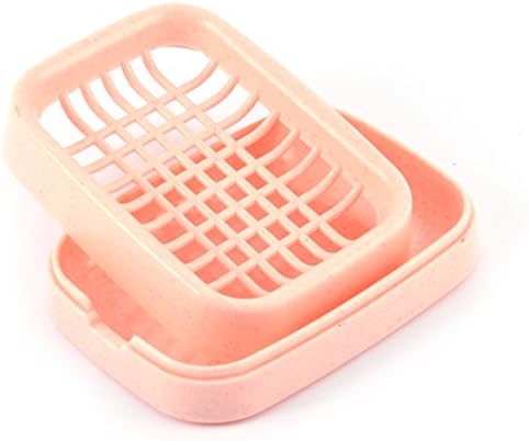Qtqgoitem plastična kupatila u obliku kućišta u obliku kontejnera kutija ružičasta