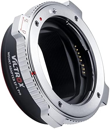 Viltrox EF-L PRO AUTO Focus Adapter za montiranje sa sigurnosnim zaključavanjem kompatibilan sa Canon EF / EF-S