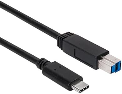 Club3d CAC-1524 USB 3.1 Gen2 10Gbps Tip-C do tipa B kabla muško, crno