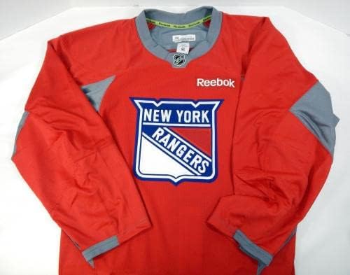New York Rangers Blank Igra izdana crvena vežba Jersey Reebok 56 DP40446 - Igra polovna NHL dresovi