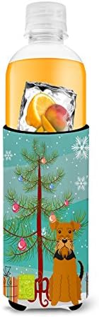 Caroline's Blisures BB4166MUK veseli božićno stablo airedale ultra Hugger za tanke limenke, može li hladnije