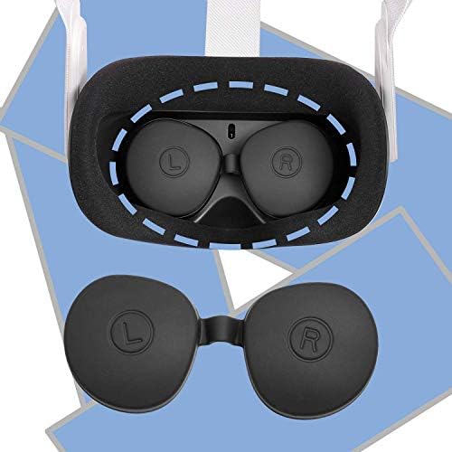 Devansi VR Silikonski lica sa poklopcem objektiva za Oculus Quest 2 Protect Lice SwitFooff