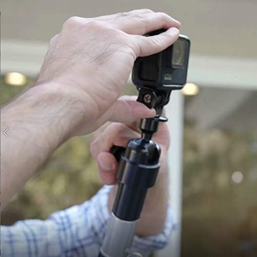 DocApole 24 nožni fotoaparat - 6-24 'Prošireni stup + okretni adapter za kameru za GoPro ili kameru | Pruža do