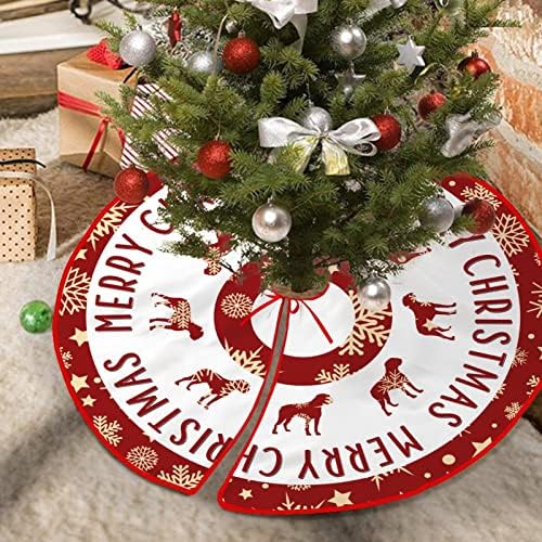 KMMASKI SUŠKE MAT 30 X30 Psi snijega štenad crvena božićna stabla mat jazavčar Corgi Bulldog PET rustikalni