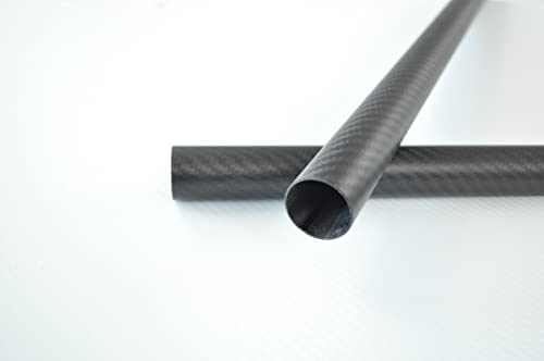 YCHUCAFB 22mm x 20mm x 500mm 3k cijev od karbonskih vlakana mat površina čista za RC Model