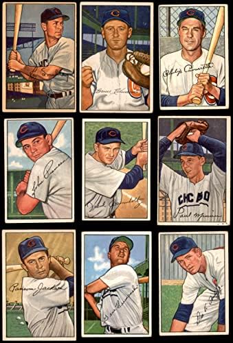 1952. Bowman Chicago Cubs u blizini Team Set Chicago Cubs VG Cubs