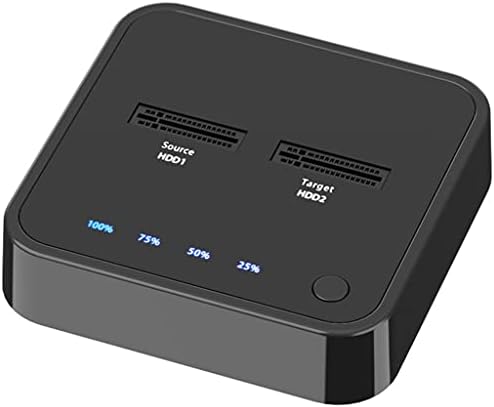 DLOETT USB 3.1 Tip C do M. 2 dual Bay eksterni hard disk priključna stanica sa Offline klon za M2 SSD