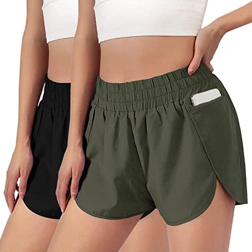 Ležerne kratke hlače za žene Ljeto visoki stručni četverokrevetne kratke hlače Atletski vježbanje Hlače