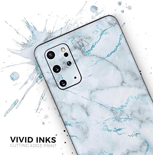 Dizajn Skinz mramor i digitalna plava Frosted folija V4 Zaštitni vinil naljepnica za omotač