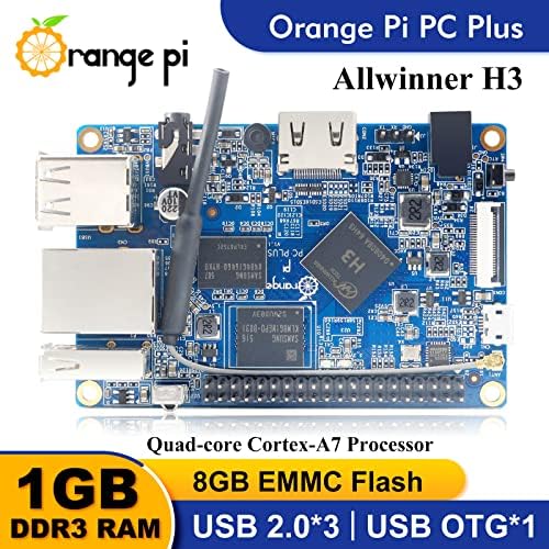 Narandža PI P Plus Ram 1G Allwinner H3 Quad Core Open Source Development Board Desktop sa 8GB EMMC Flash,