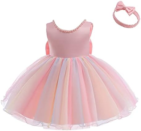 6m-6t Djevojčice za djecu Dress Trakeant Backlex čipke za čipke za leđa Toddler Formalna haljina za princeze