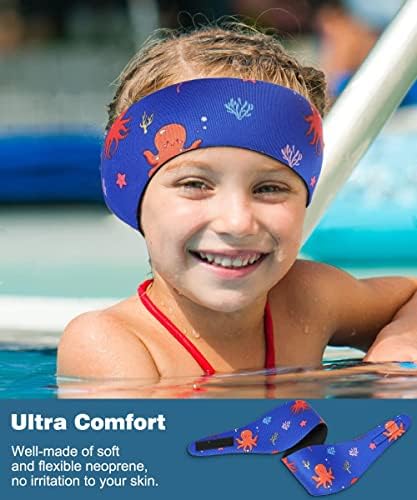 Moko traka za plivanje za djecu & amp; odrasli ,slatki plivači traka za glavu za uši vodootporna traka