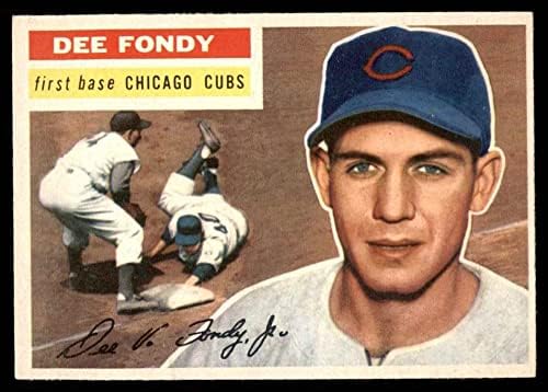 1956 TOPPS 112 Gry Dee Fondy Chicago Cubs Ex / MT MUBI