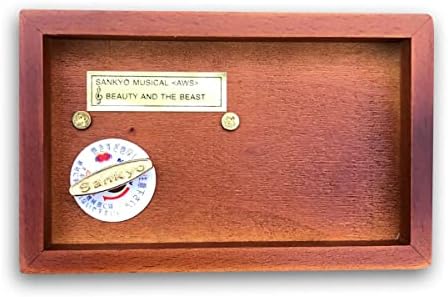 Binkegg Igra [Brahm-ova uspavanka] Smeđa antikvusna brava Drvena kutija za nakit Muzička kutija sa muzičkim