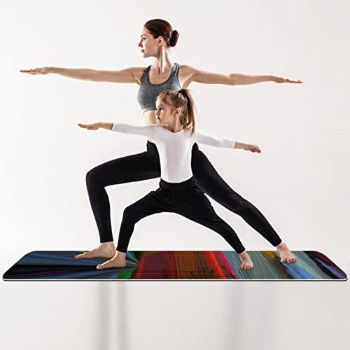 Sve namjene Yoga Mat Vježba & Vježba Mat za jogu, Umjetnost šareni Grafiti Dragonfly
