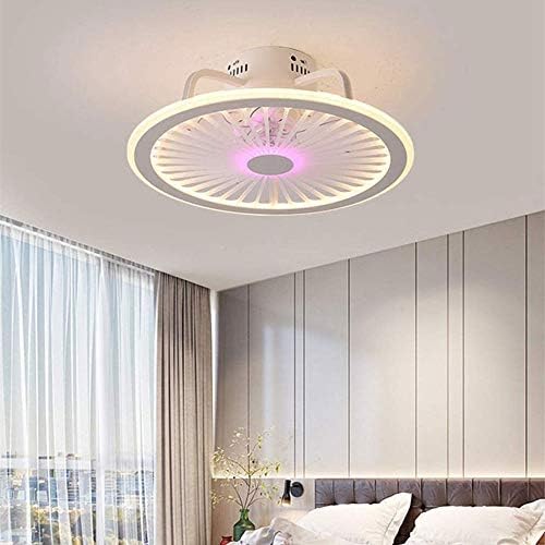 VSSCW stropni ventilatori sa lampom LED stropni lampica Moderni kreativni stropni ventilator sa svjetlima
