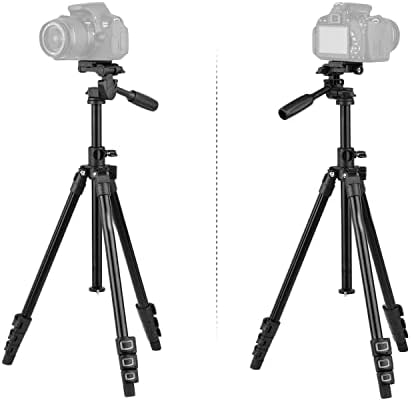 DSfeoigy Professional video stativ Horizontalni montiranje teške kamere za teške care za DSLR kamere