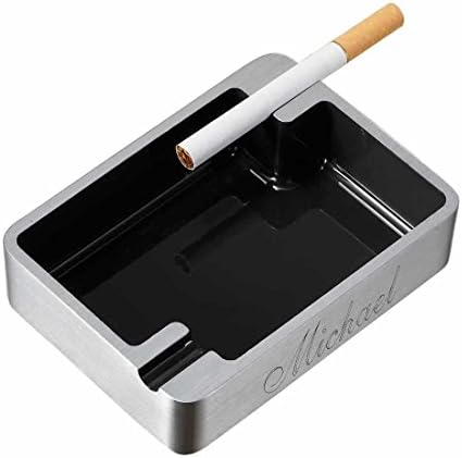 Personalizirano četkano od nehrđajućeg čelika za cigarete, besplatno graviranje