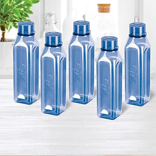 Milton Prime 1000 boca za vodu za kućne ljubimce, Set od 5, 1 litar svaka, plava
